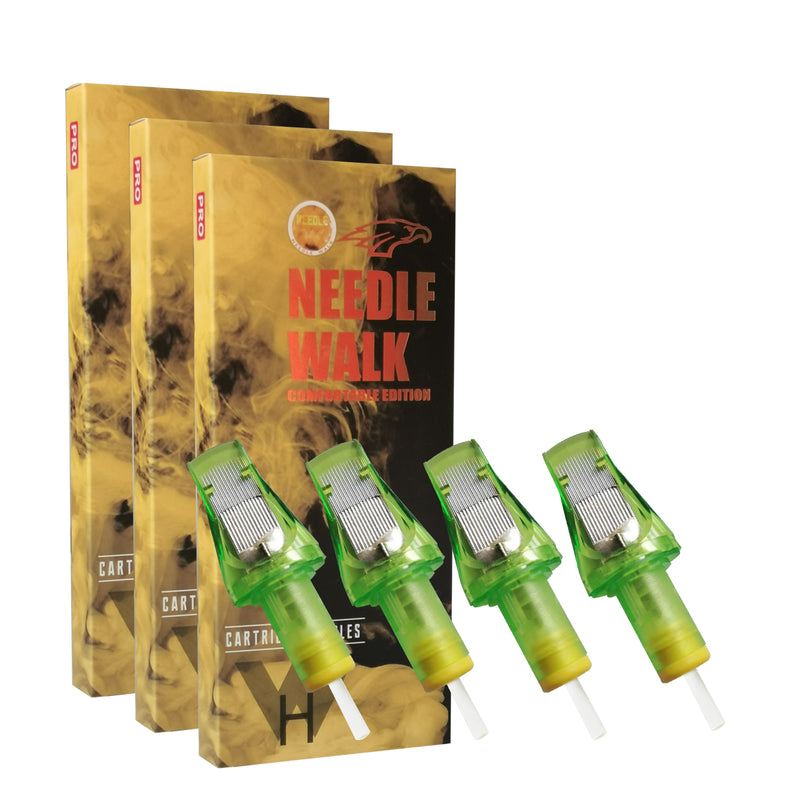 Needlewalk Mars Series Tattoo Needles Cartridges #12 0.35mm Large Round Magnum 10pcs