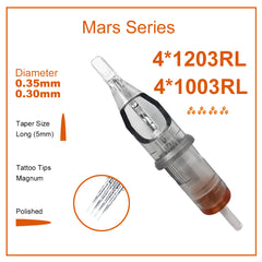 Needlewalk Mars Series 4x3 Stippling Mags Cartridges needles 20pcs