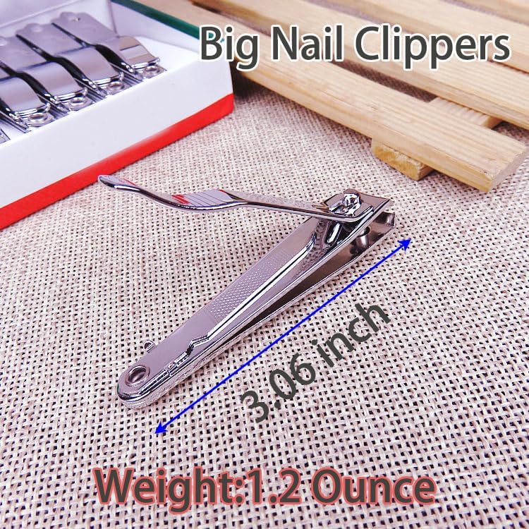 Needlewalk Nail Clippers Set, Ultra Sharp Stainless Steel Fingernail and Toenail Clipper Cutters,Travel Nail Kit for Men Women