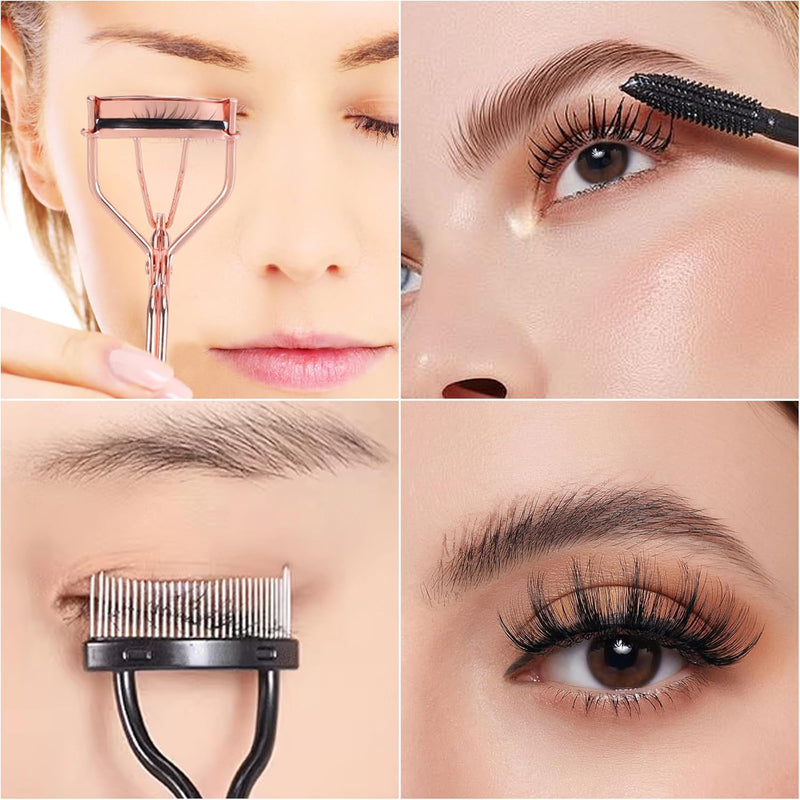 Needlewalk 2 Pcs Eyelash Separator Tool Mascara Brushes Eyelash Comb Separator Definer Lash Comb for Combing, Separating Lashes