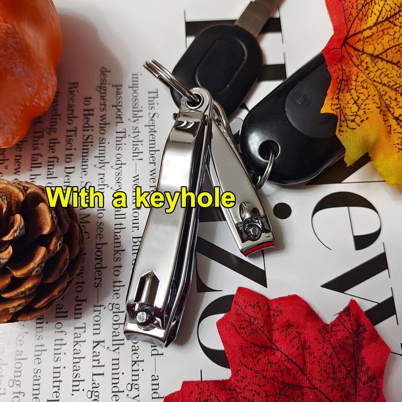 Needlewalk Nail Clippers Set, Ultra Sharp Stainless Steel Fingernail and Toenail Clipper Cutters,Travel Nail Kit for Men Women